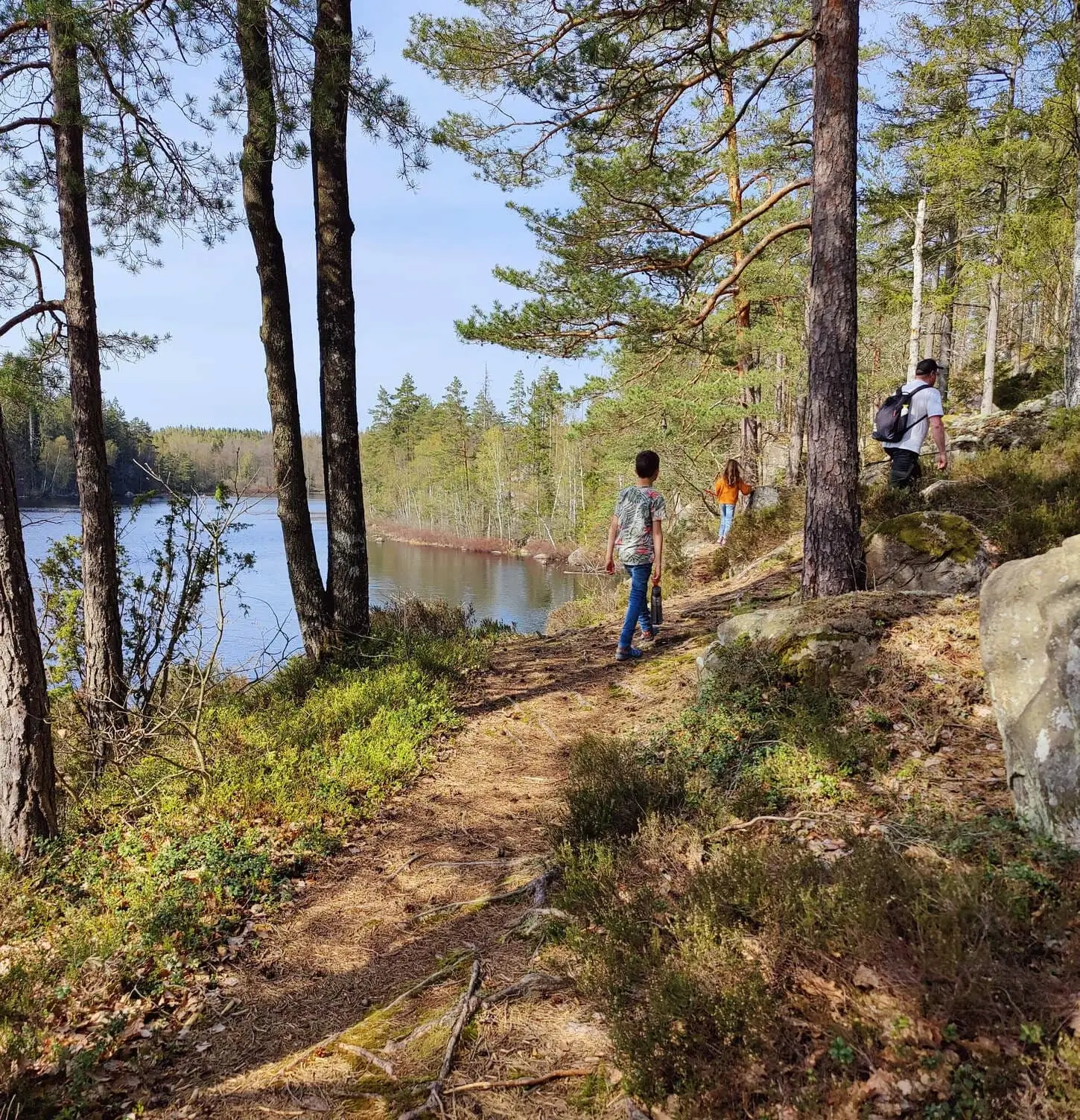 Vissen bij Harasjömåla Fiskecamp